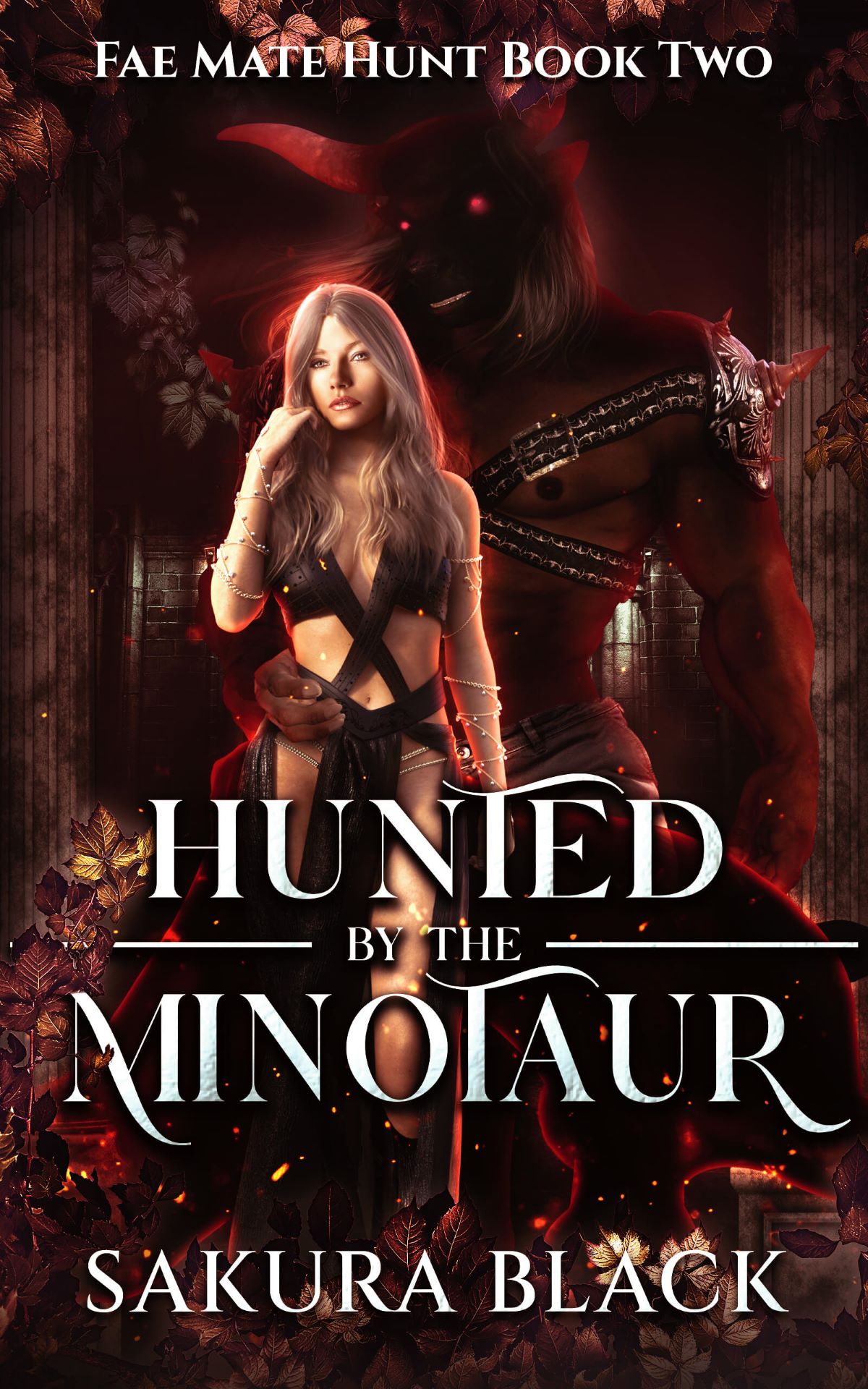hunted by the minotaur fae mate hunt book 2 ebook cover