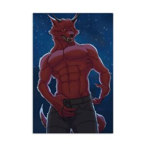 Vrix SFW character art print