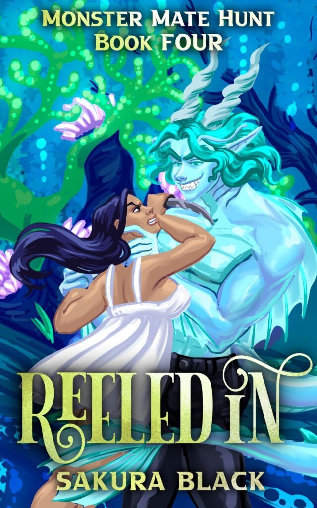 Reeled In book cover by sakura black
