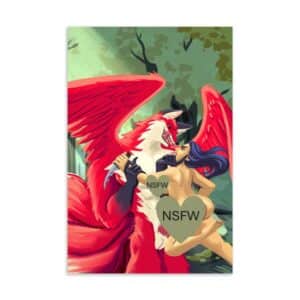 Neiron and Kelsea NSFW character art print