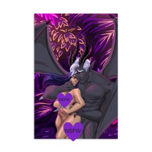 Vrath and Kelsea NSFW character art print